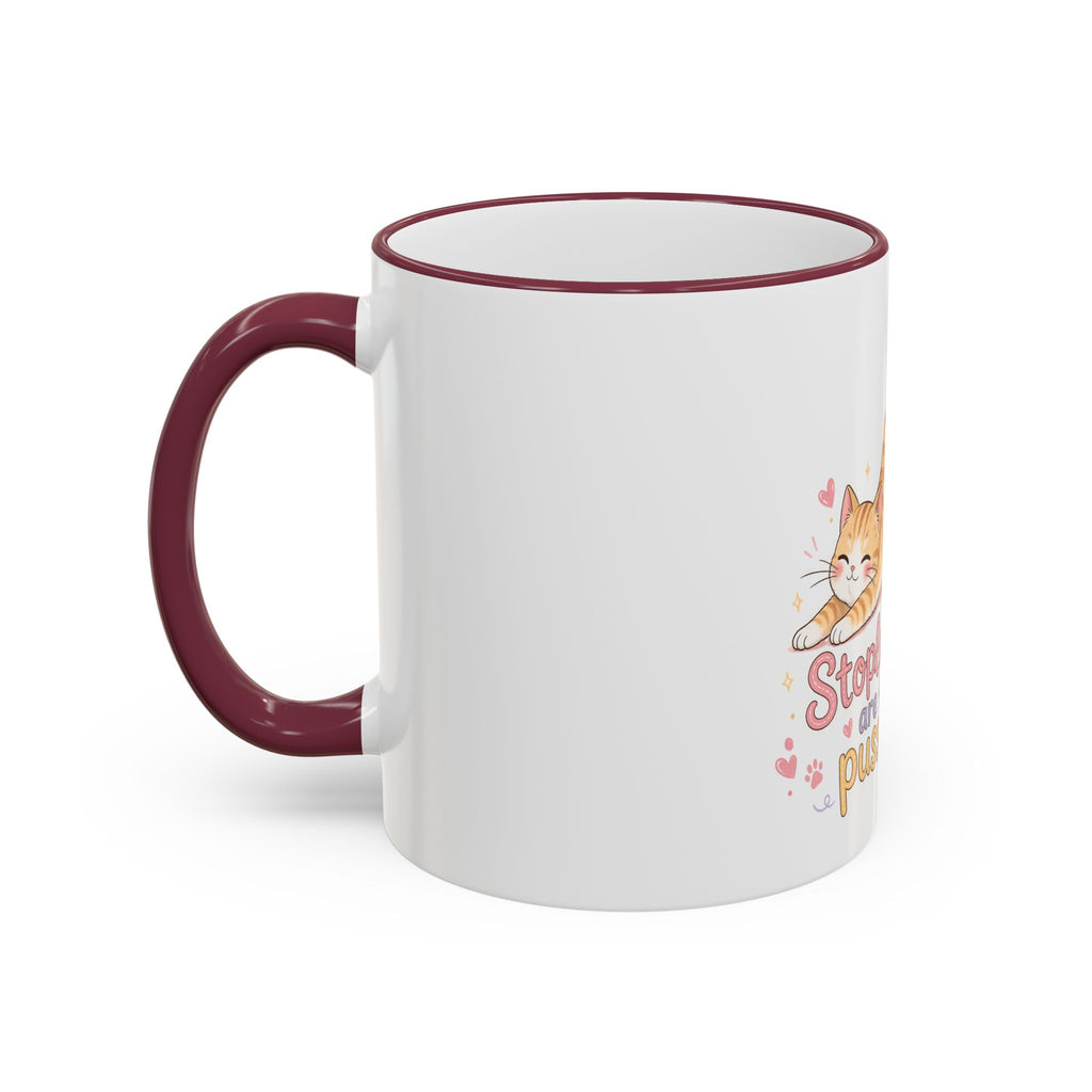 Stoplosses Accent Rim & Handle Mug (11oz, 15oz)