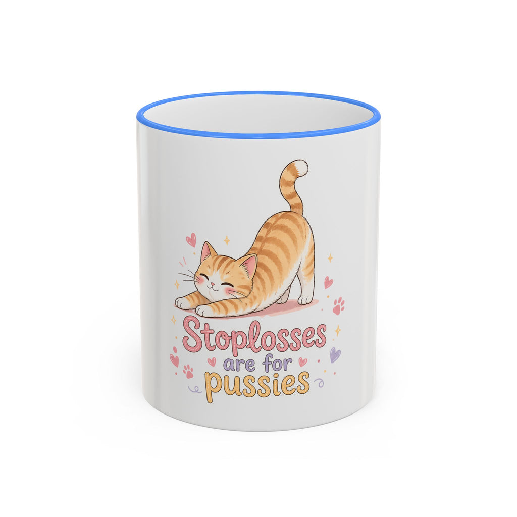 Stoplosses Accent Rim & Handle Mug (11oz, 15oz)