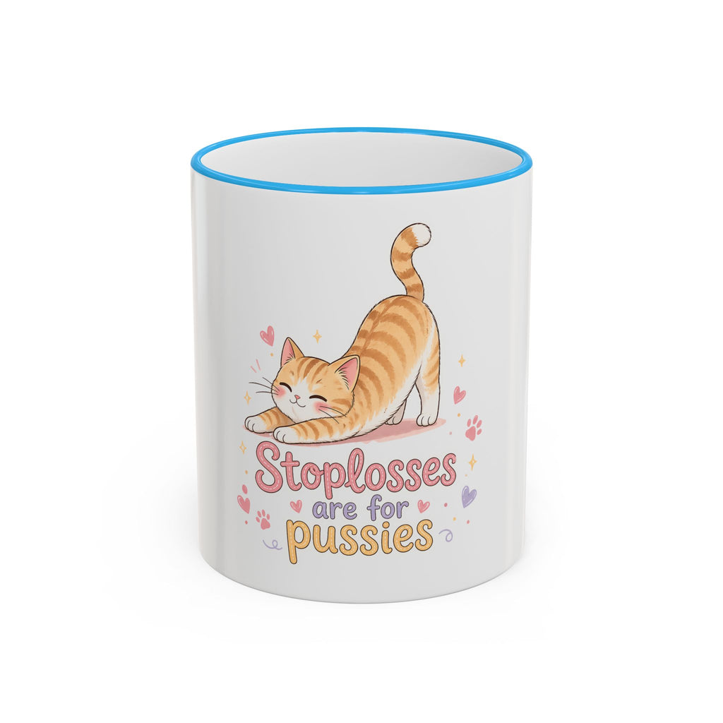 Stoplosses Accent Rim & Handle Mug (11oz, 15oz)