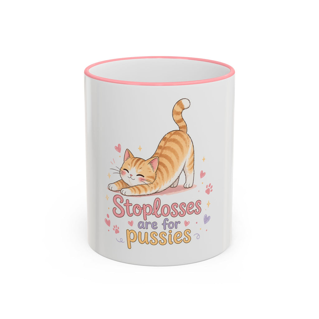 Stoplosses Accent Rim & Handle Mug (11oz, 15oz)