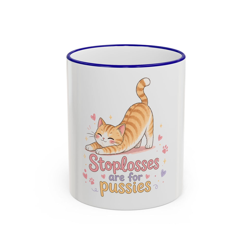 Stoplosses Accent Rim & Handle Mug (11oz, 15oz)