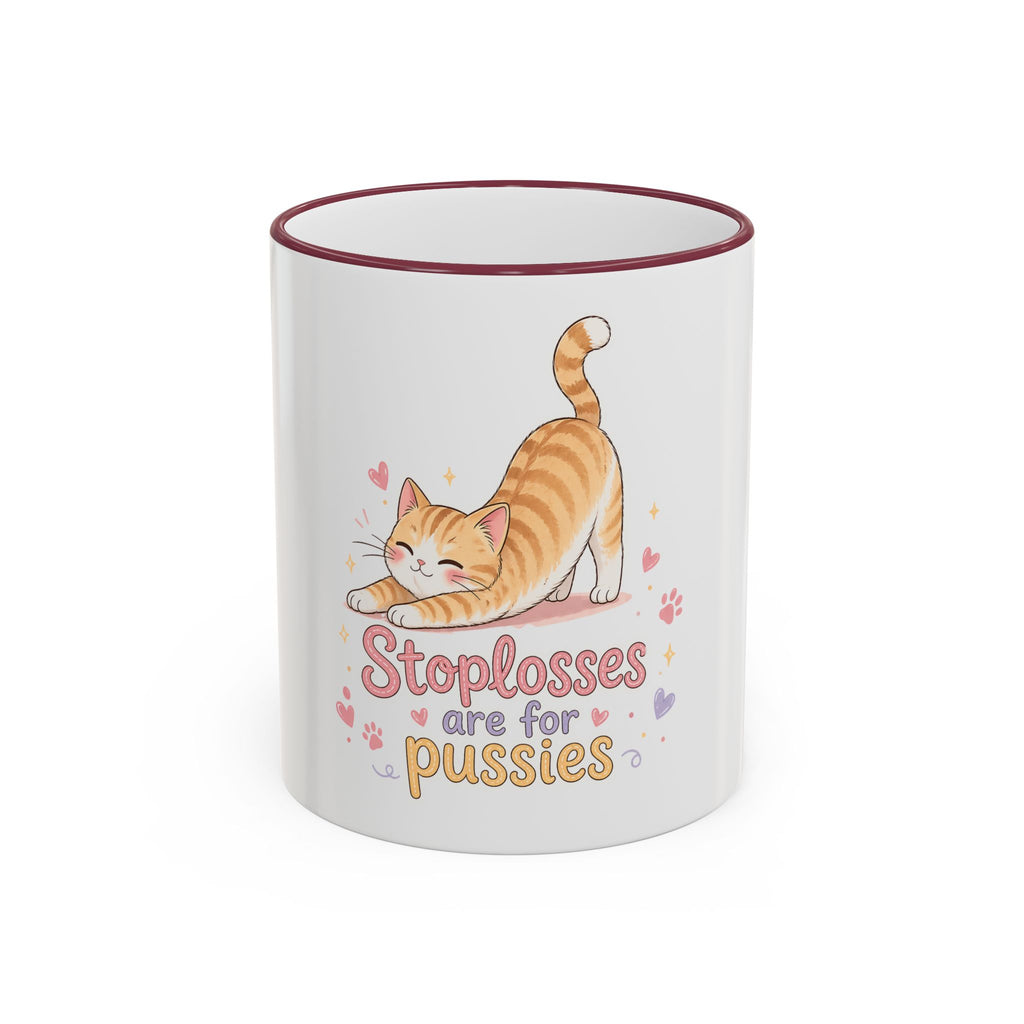 Stoplosses Accent Rim & Handle Mug (11oz, 15oz)