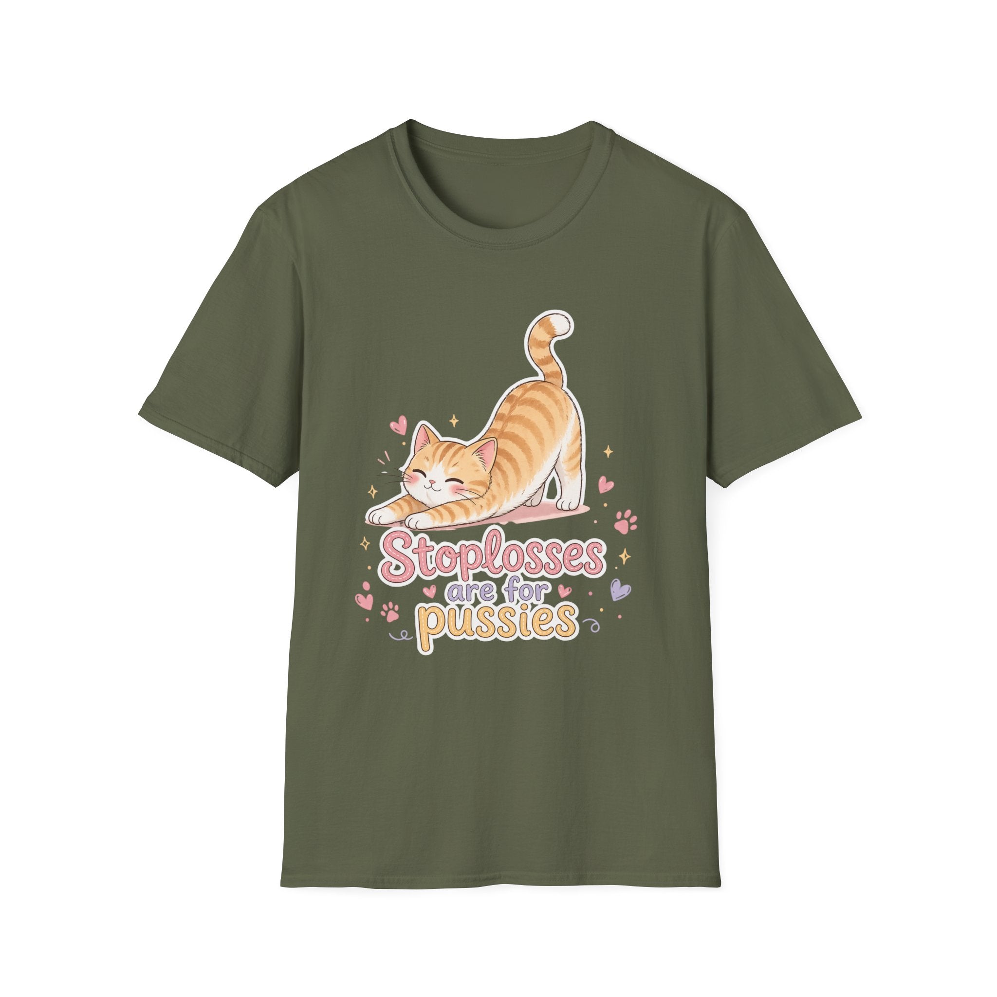 The truth about stoplosses Unisex Softstyle T-Shirt