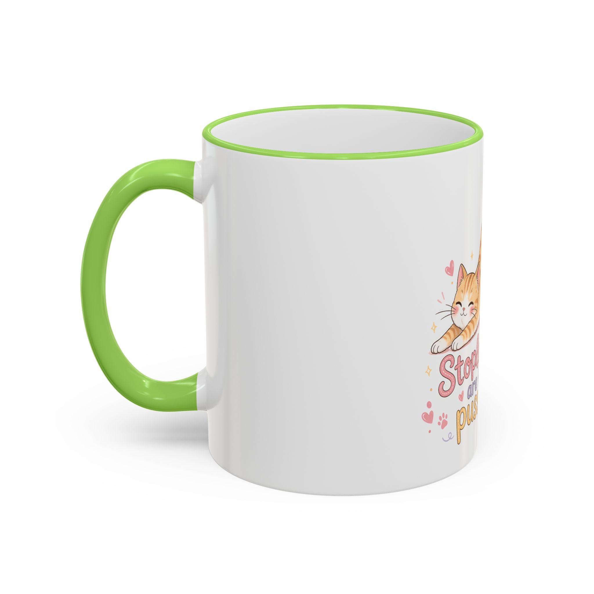 Stoplosses Accent Rim & Handle Mug (11oz, 15oz)