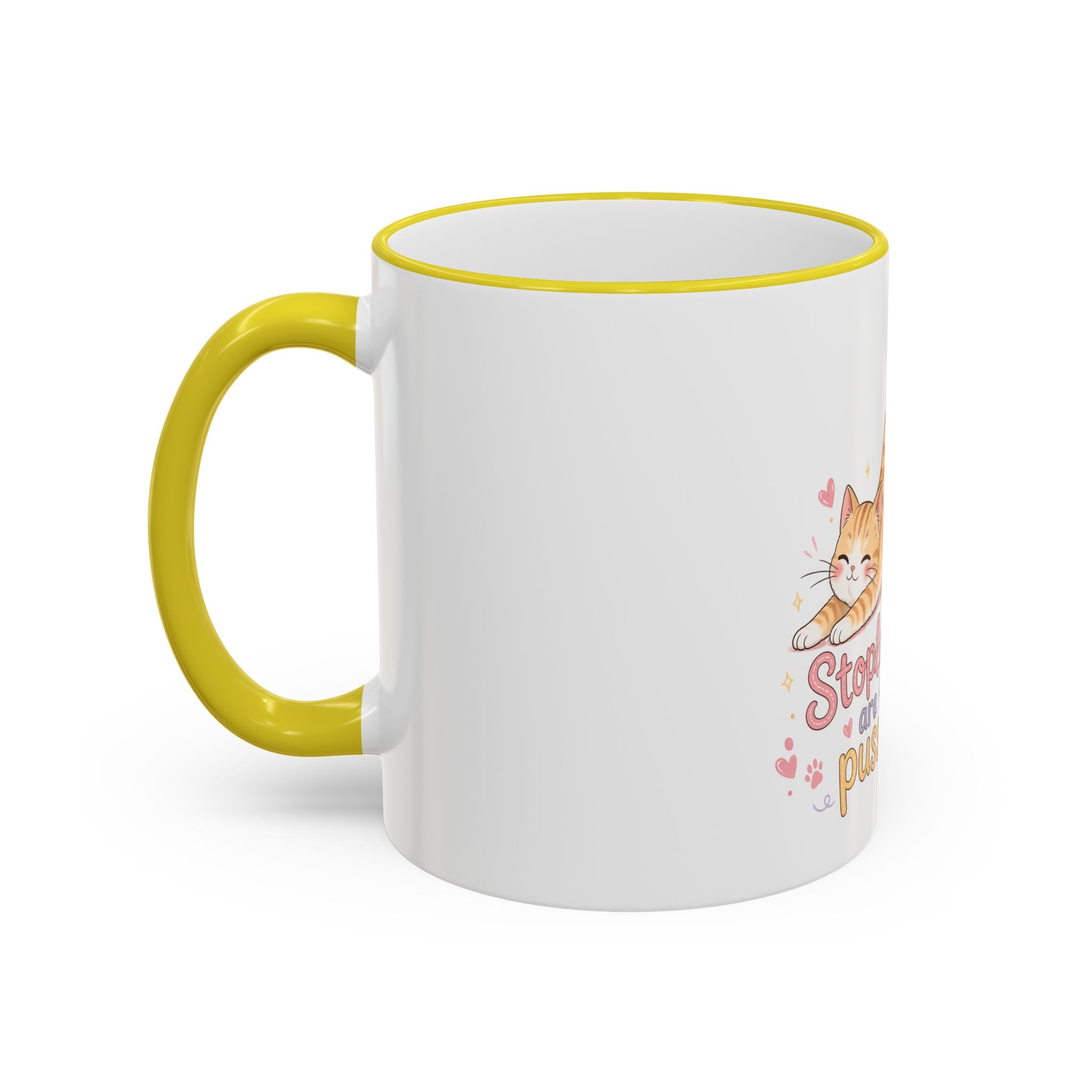 Stoplosses Accent Rim & Handle Mug (11oz, 15oz)