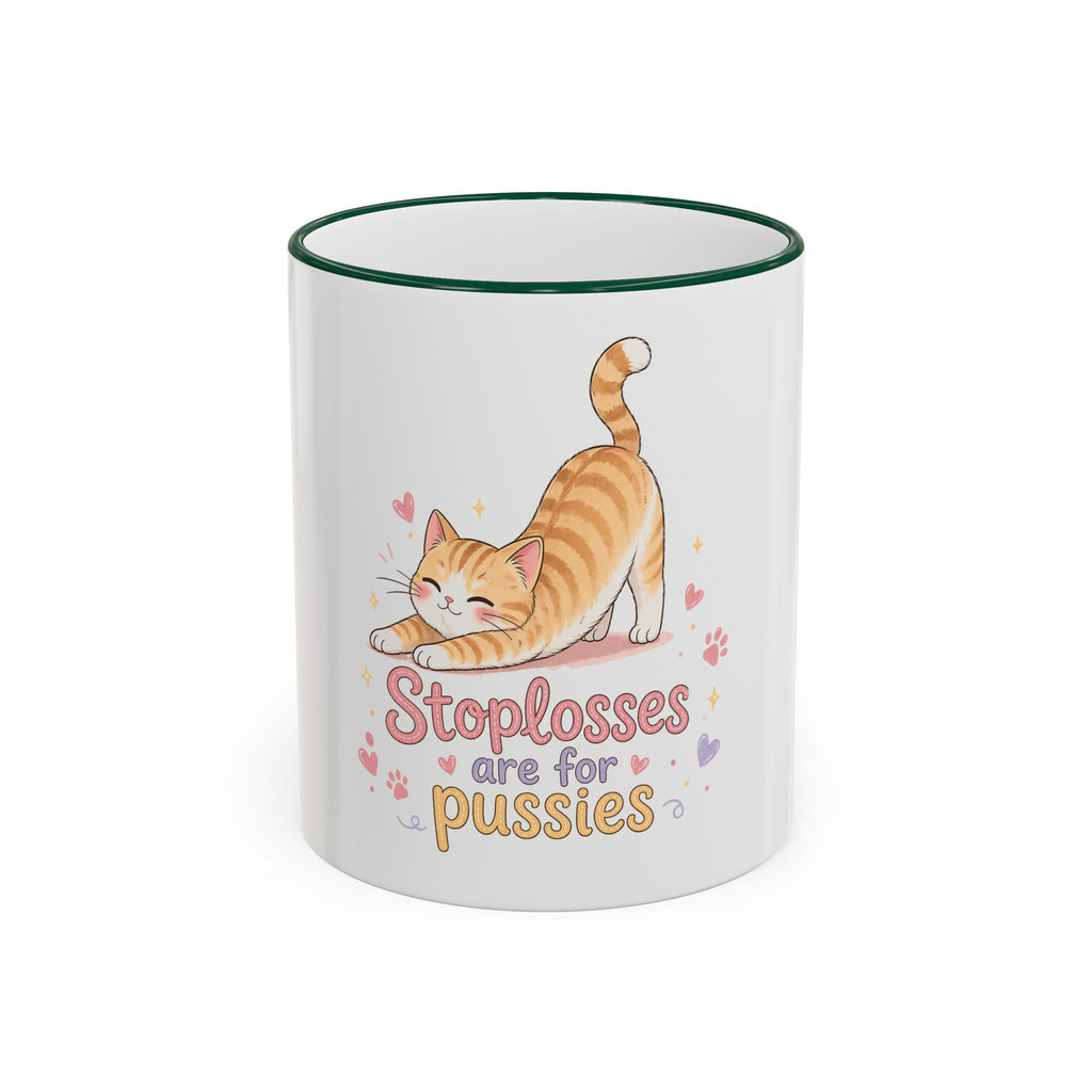 Stoplosses Accent Rim & Handle Mug (11oz, 15oz)