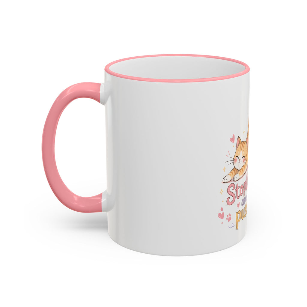 Stoplosses Accent Rim & Handle Mug (11oz, 15oz)
