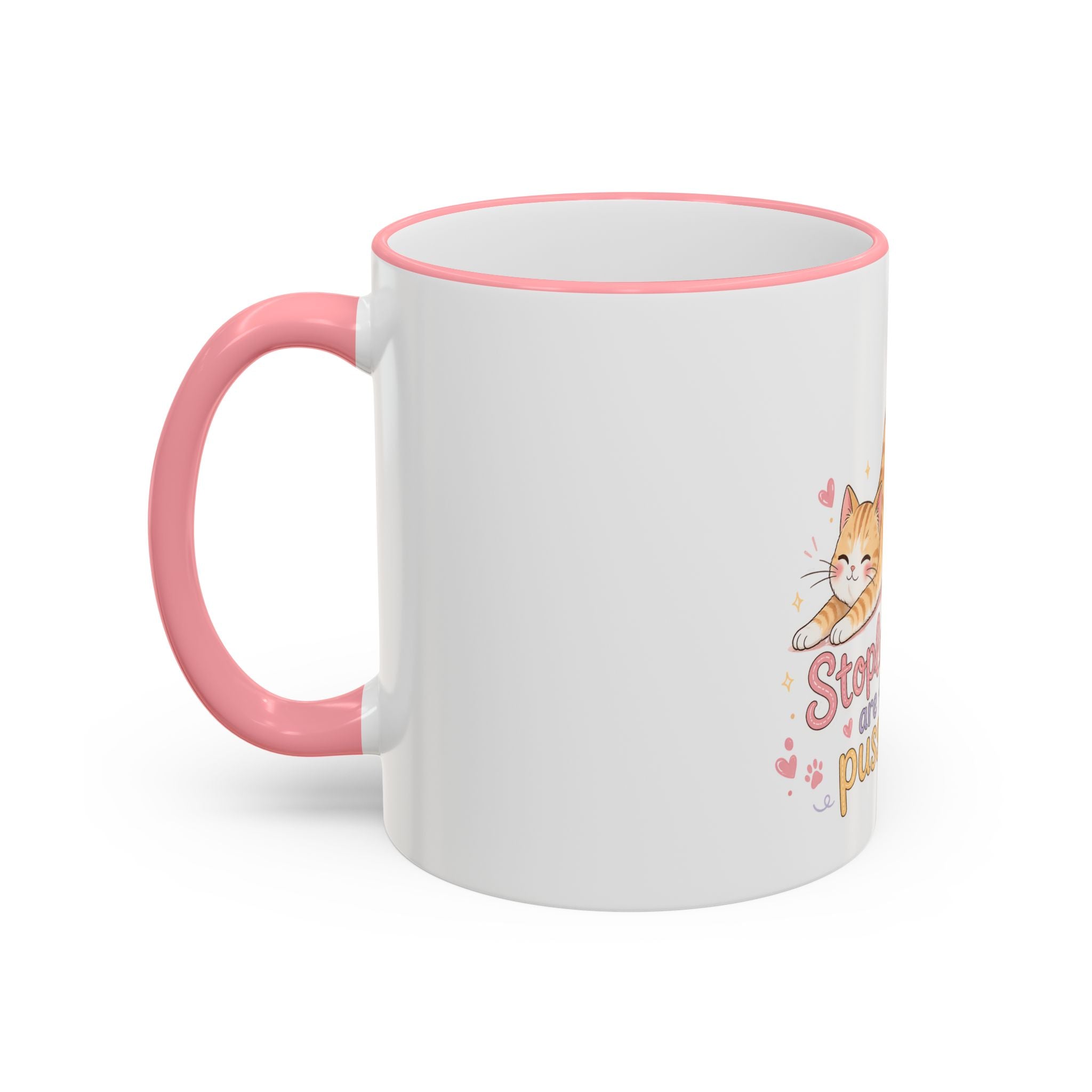 Stoplosses Accent Rim & Handle Mug (11oz, 15oz)