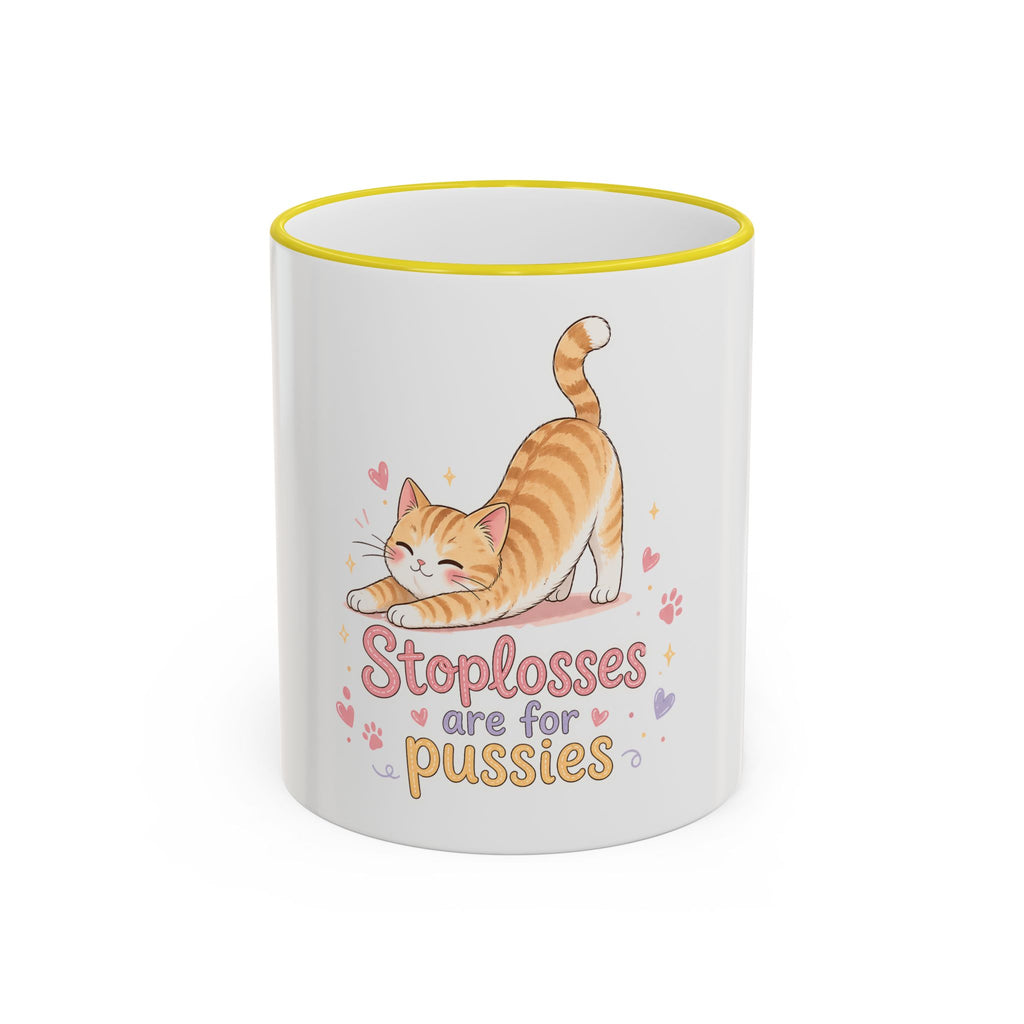 Stoplosses Accent Rim & Handle Mug (11oz, 15oz)