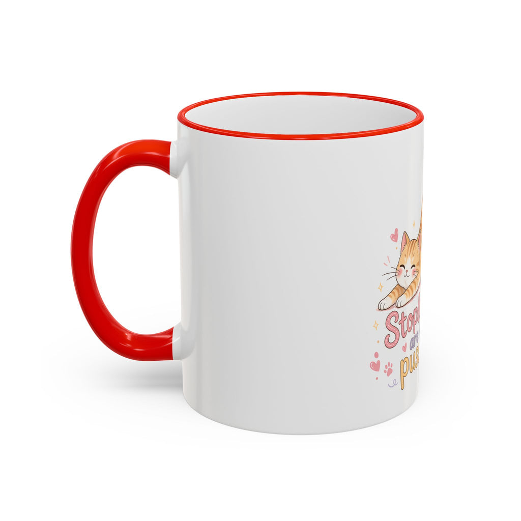 Stoplosses Accent Rim & Handle Mug (11oz, 15oz)