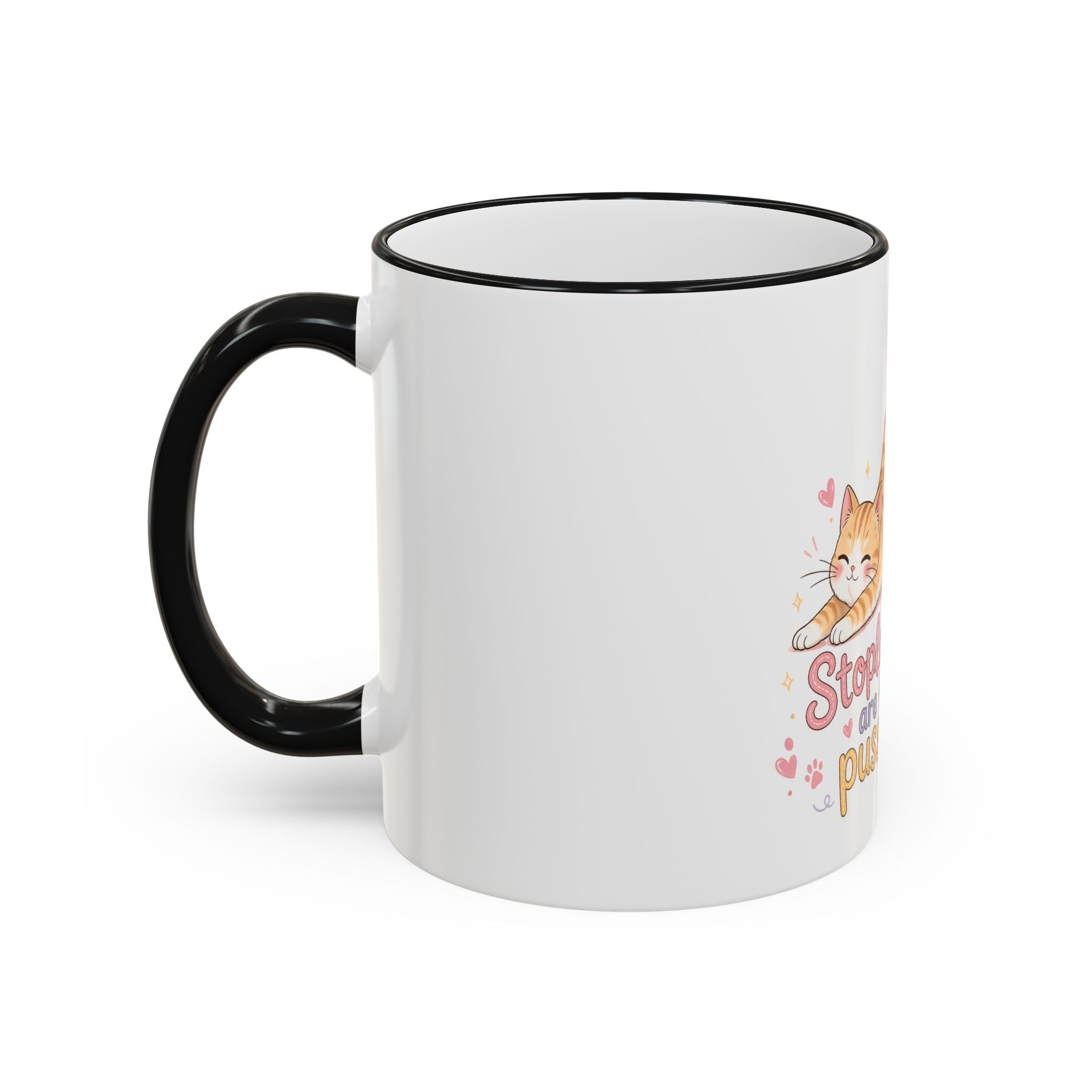 Stoplosses Accent Rim & Handle Mug (11oz, 15oz)