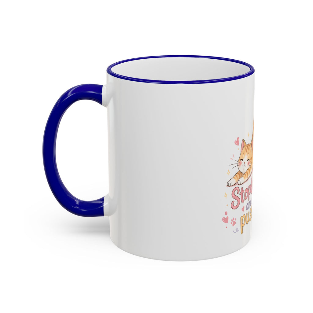 Stoplosses Accent Rim & Handle Mug (11oz, 15oz)