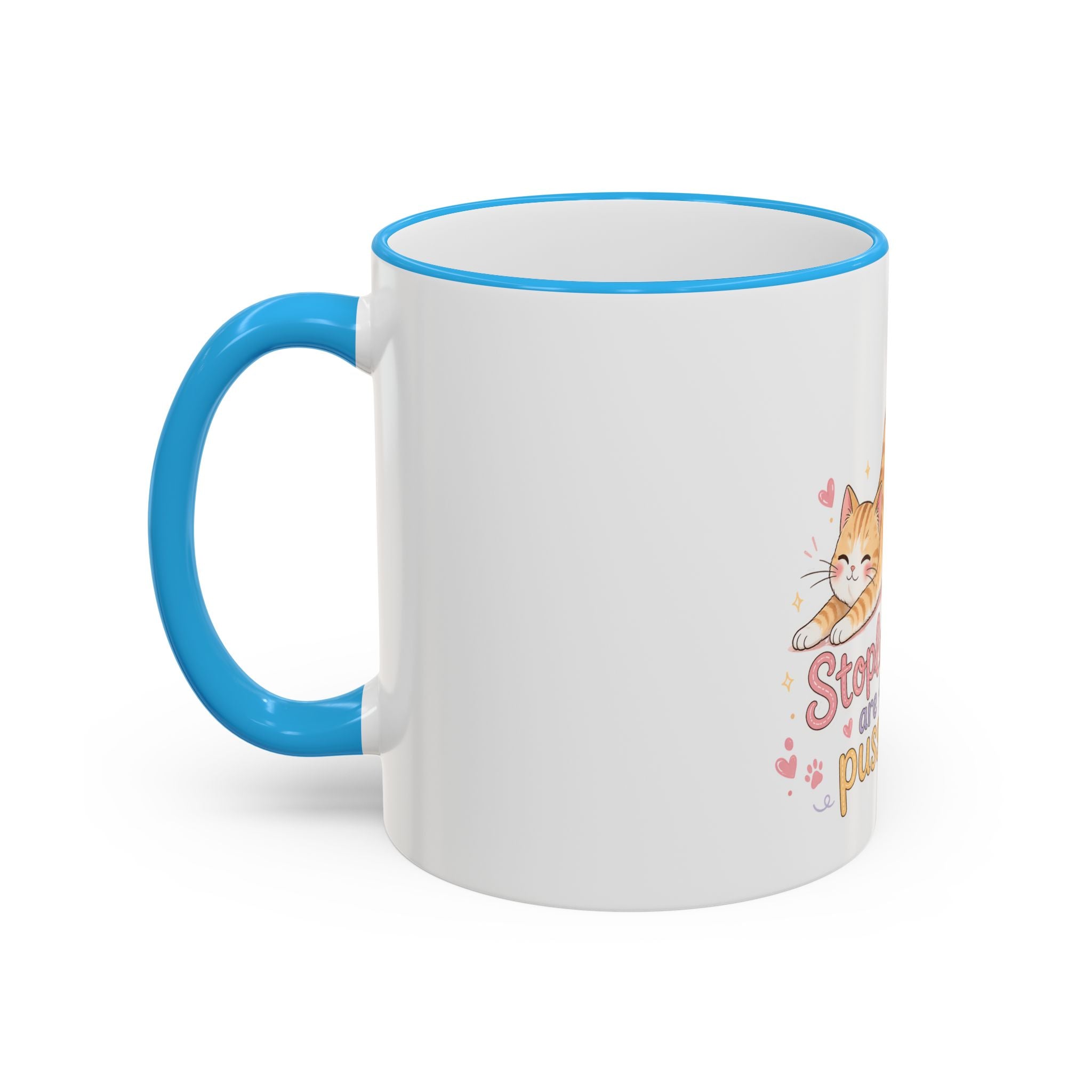 Stoplosses Accent Rim & Handle Mug (11oz, 15oz)